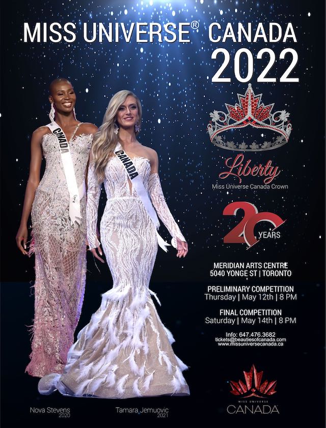 2022 MISS UNIVERSE CANADA TICKETS Miss Universe Canada