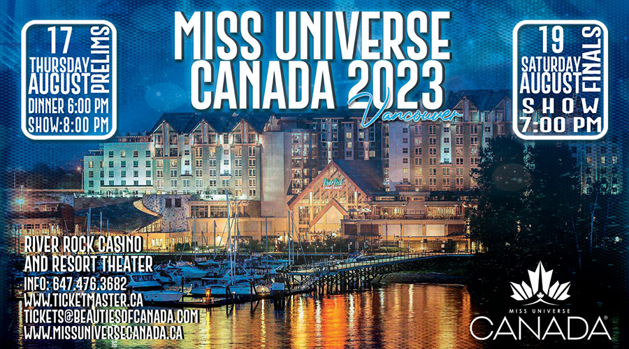 2023 MISS UNIVERSE CANADA TICKETS Miss Universe Canada