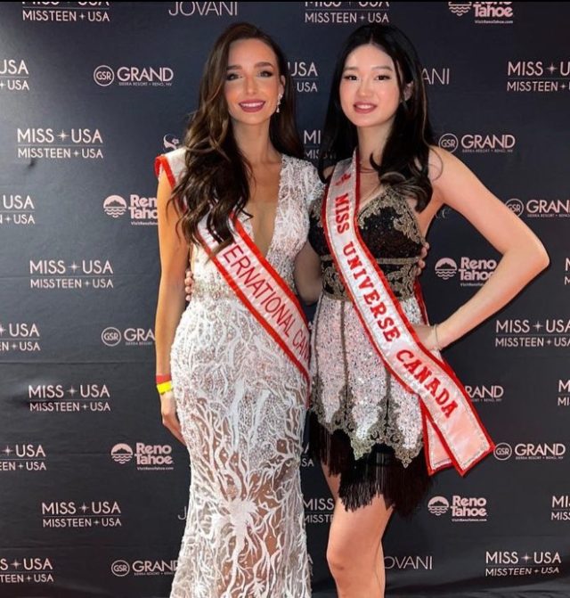 Miss Int. & Miss Univ. Canada attend Miss USA Miss Universe Canada