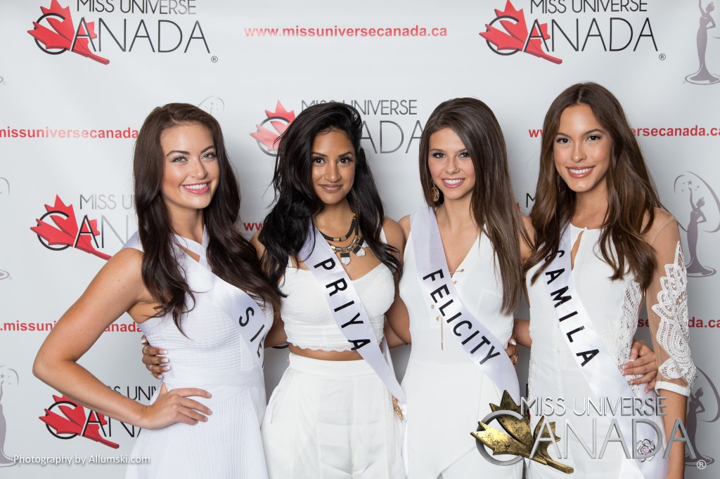 A few group photos with some of the Miss Universe Canada 2016 National ...