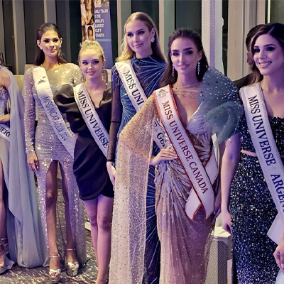 Miss Universe Canada at the Evening of Smiles in Miami