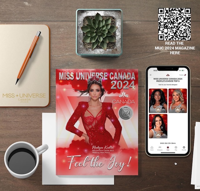 The official Miss Universe Canada 2024 magazine is here now