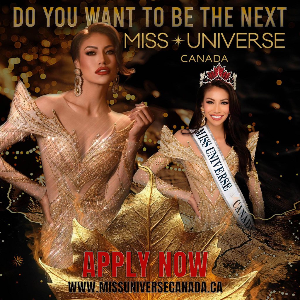 Do you want to represent Canada on the Miss Universe stage?